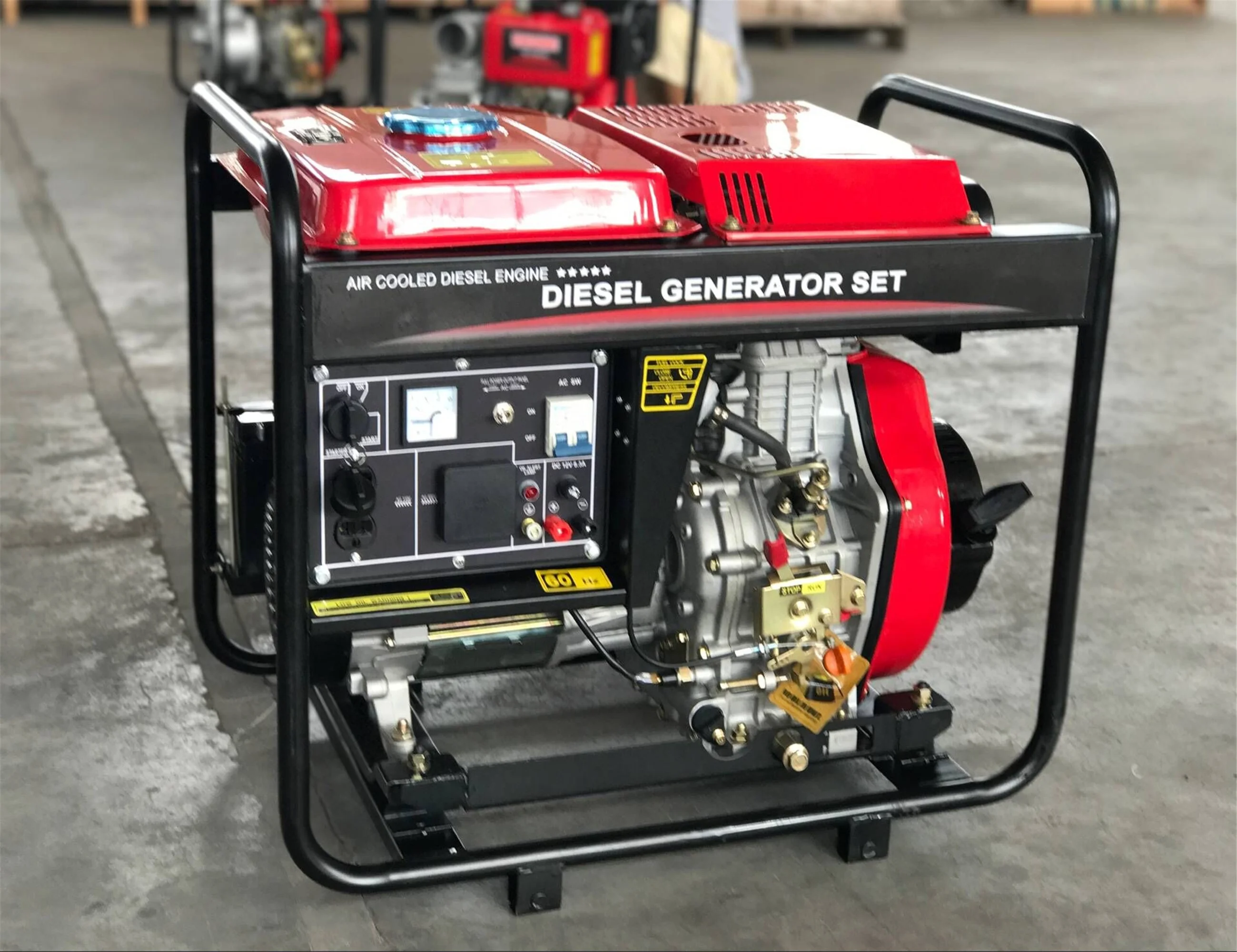 Diesel Welding Generator 3phase 5kva  Engine Welding Machine