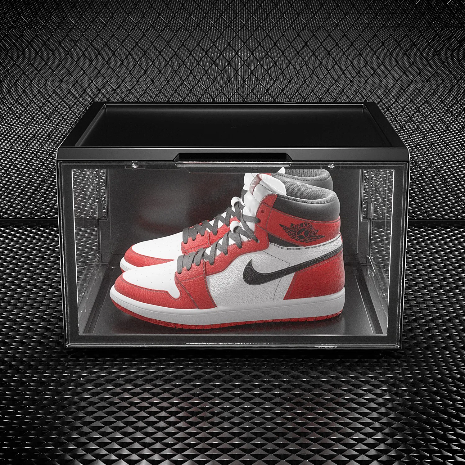 ジョーカー　ライトボックス Smart Sneaker Lighted Plastic Shoes Display Box - Voice