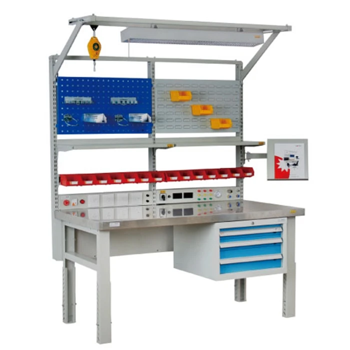 Assembly Production Line Use Industrial Lab Workbench Woodworking Benches