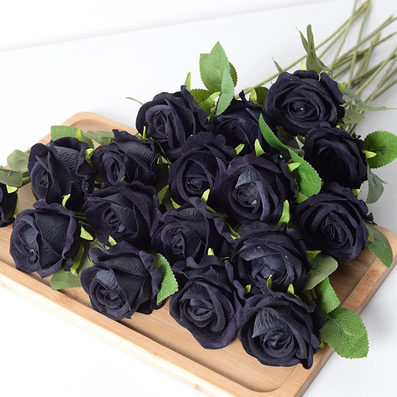 Artificial Black Flowers Cheap | escapeauthority.com