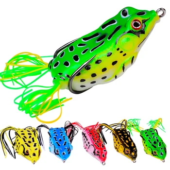 Factory Price Soft Fishing Frog Lure 5g 9g 13g 17.5g Artificial Bait Soft Lures Frog Fishing Lures for Fishing – Soft Lure – view 3