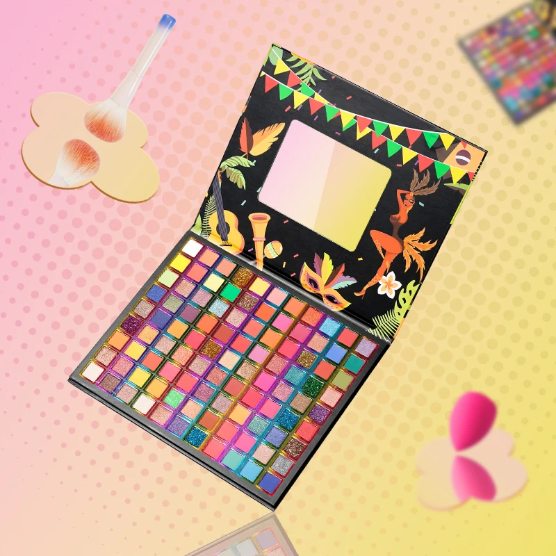 
 99 цветов Палитра теней для век поддоны для макияжа Тени для век веганские высокие пигментные палитры водостойкая косметика красота Ojos  