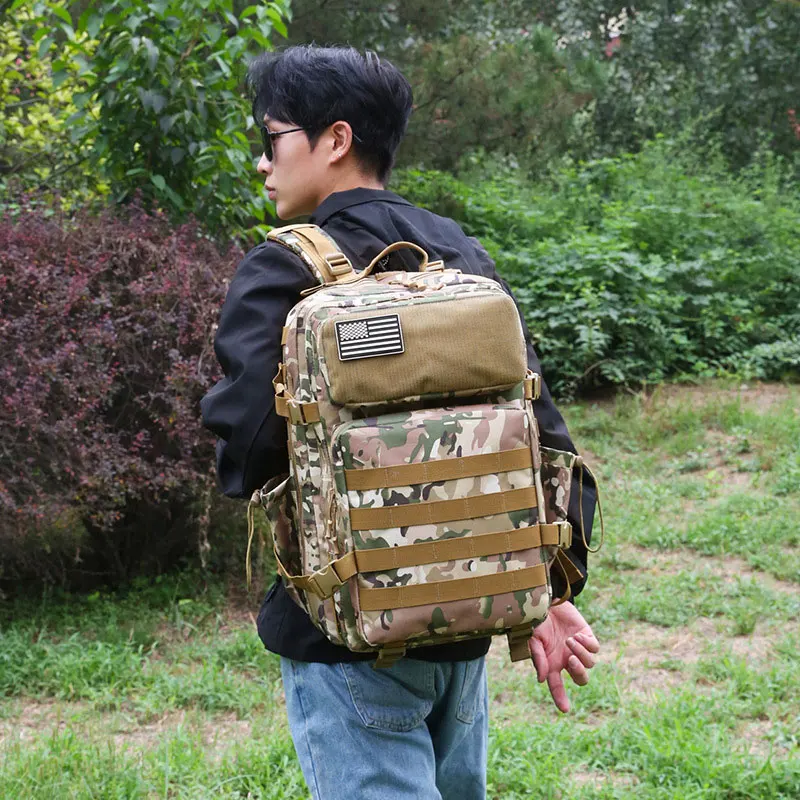 Multifunctional 45l Tactical Laptop Backpack Waterproof Gym Rucksack ...