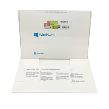 Genuine Microsoft Win 10 Home Computer Software System 32/64 bit OEM Package Coa Sticker Windows 10 Home license win 10 DVD