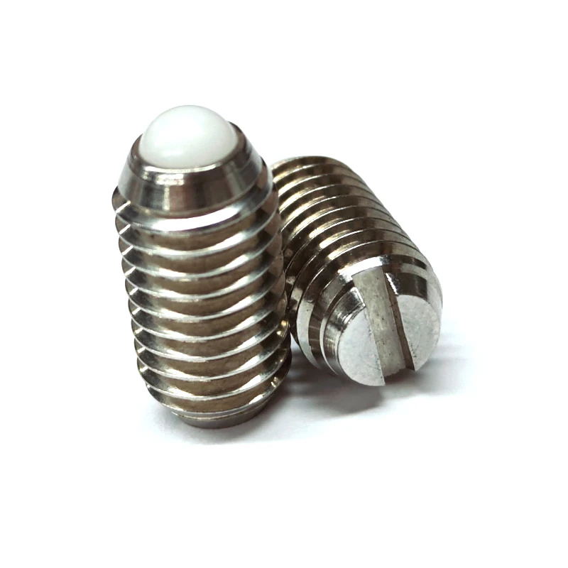 Stainless Steel Slotted Ball nose Spring load Plunger ZBPEU in Stock