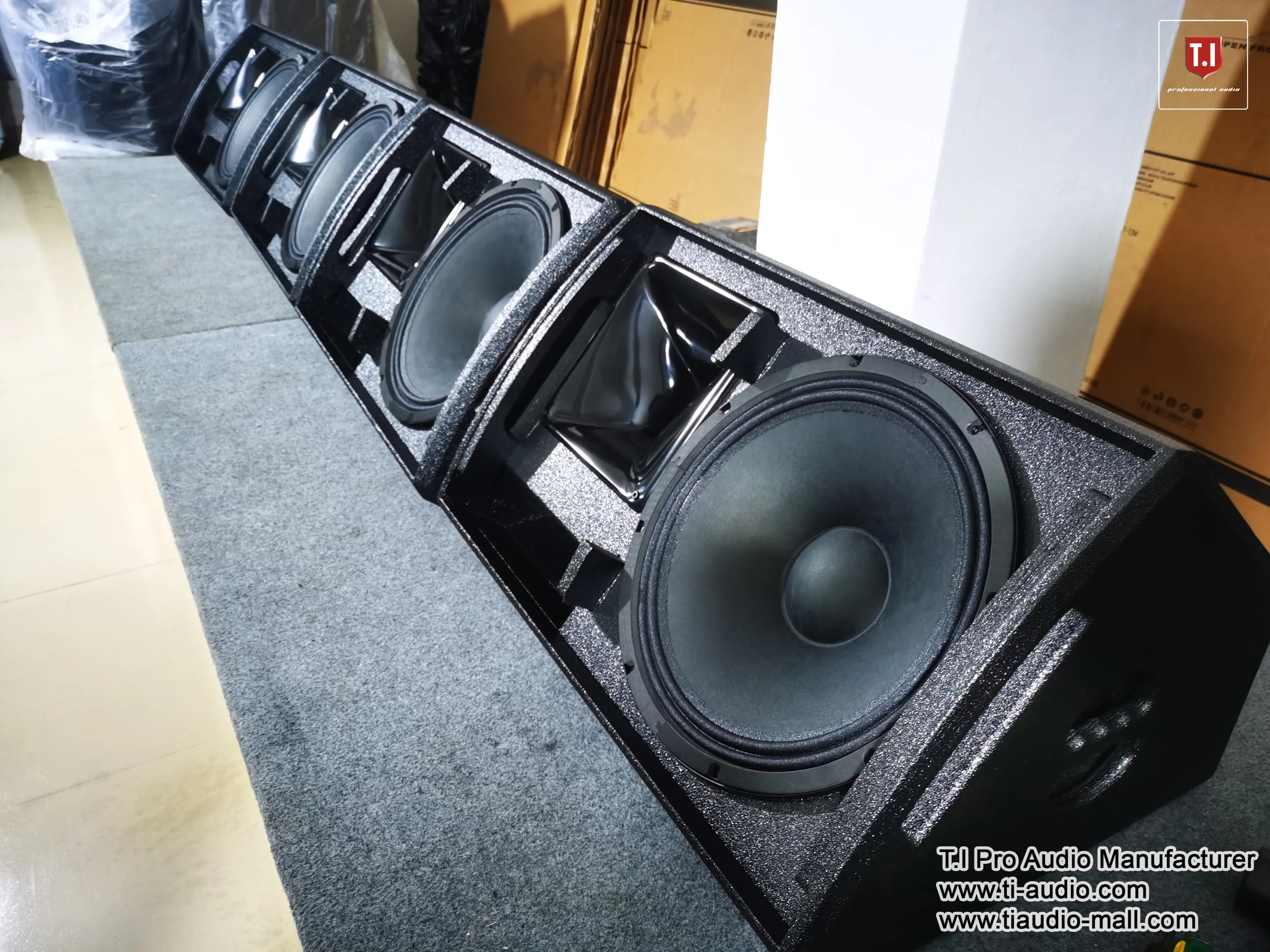 Professional Sound Baffles Studio Monitor Speakers 12 Inch Stage Monitor  Speaker Accessories for Church