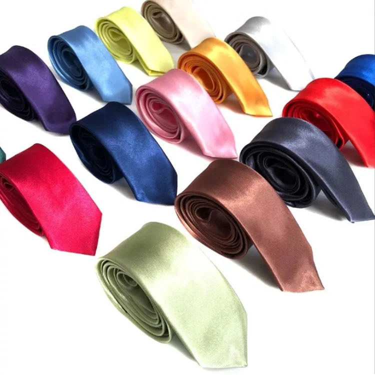 A1926  Men 5cm Gentlemen 24 Color Tie Casual Leisure Wedding Narrow Bridegroom Necktie Fashion Polyester Neck Ties