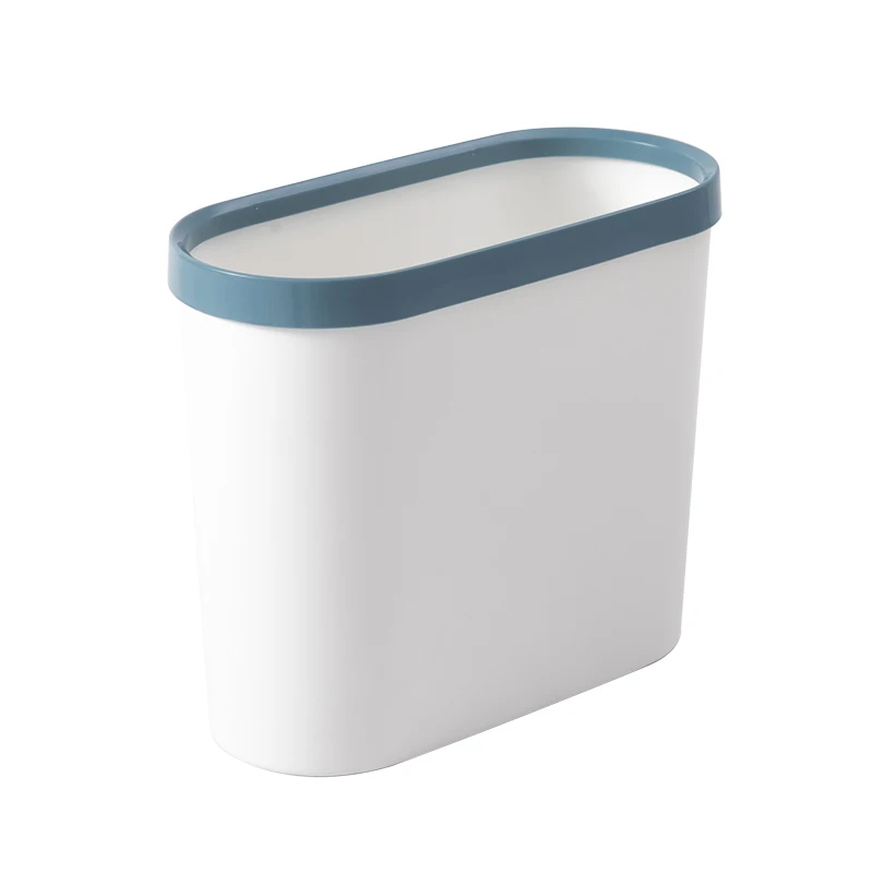 Модный Угловой дизайн, стоячий прямоугольный мусорный бак для домашней кухни или офиса, пластиковый с крышкой и сумкой, для хранения аксессуаров