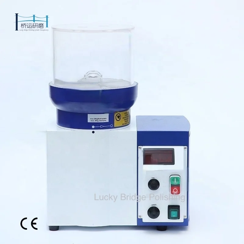 China 3 in 1 Benchtop Mini Centrifugal Disc Finishing Machine Jewelry Polishing Tools Price