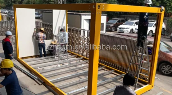 منزل حاوية بأسعار المصنع تم تجميعه بسرعة منزل جاهز بغرفة نوم مزدوجة وحدات مصنوع حسب الطلب منزل عزل مؤقت