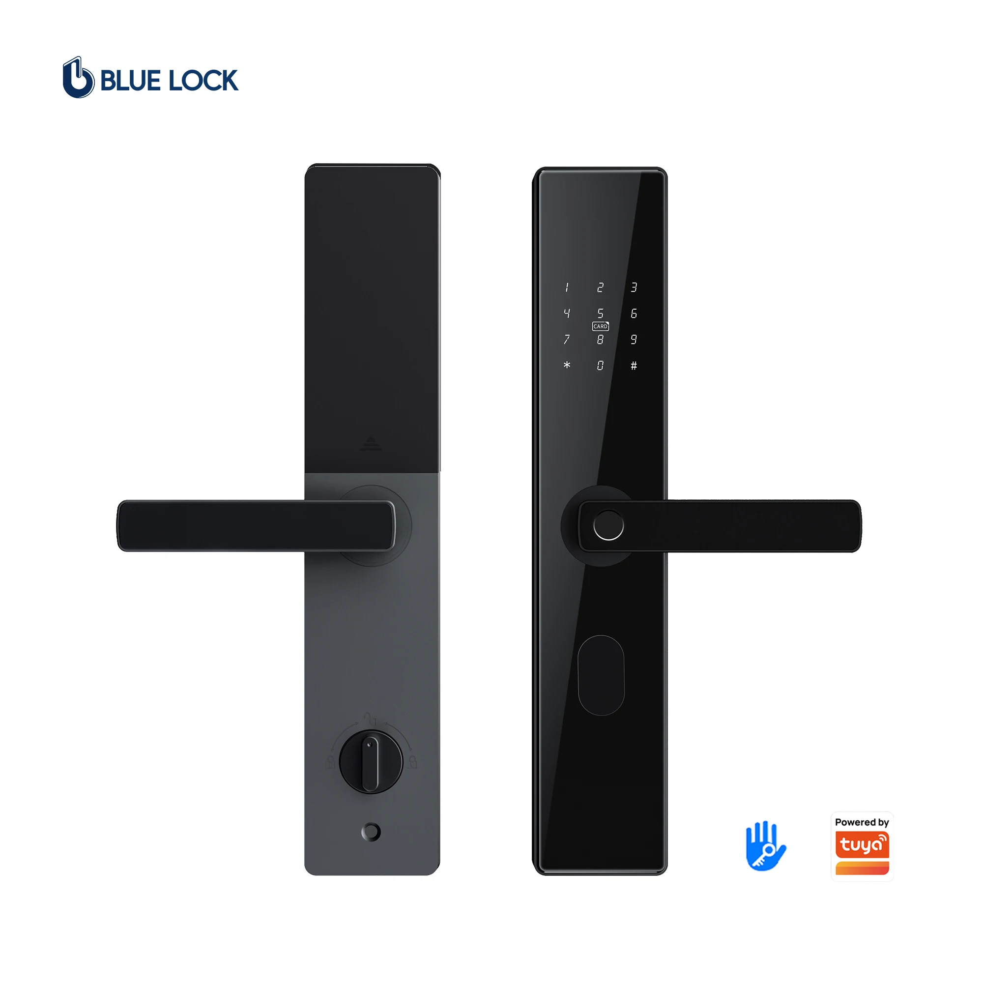 BlueLock Versatile Access Control Solution WiFi for Smart Aluminum/Steel Lock Card Swipe Mobile Compatibility Cloud