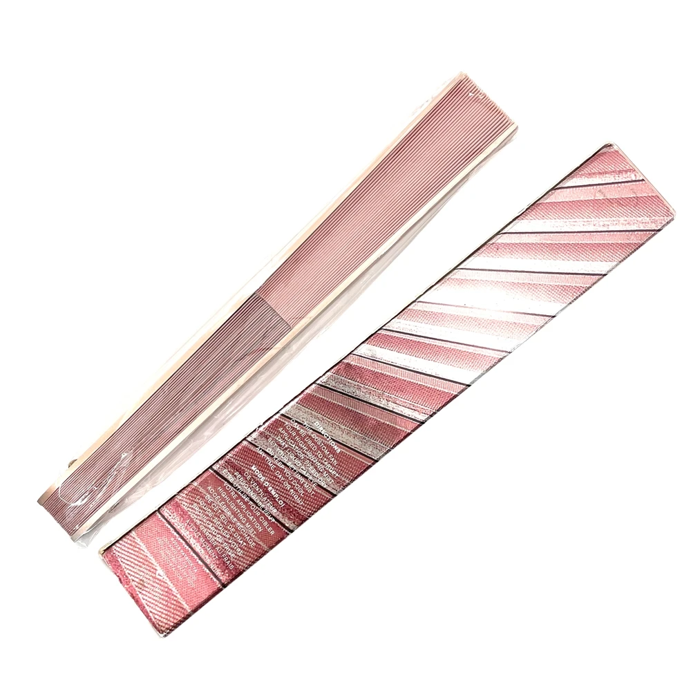 Full Customized Al Metal Hand Fan With Gift Box Abanicos De Mano Custom