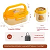 Bear lunch box+soup cup+Oxford bag