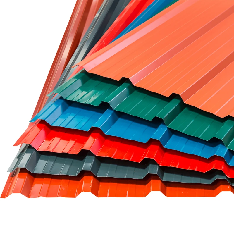 Custom Wholesale Corrugated Roof Iron Panel Galvanized Ppgi Metal Zinc