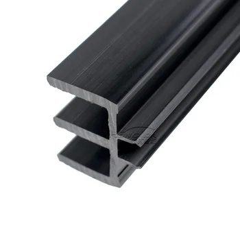 factory cheap price high gloss non-toxic plastic PVC skirting profiles extruded PVC ABS profile for window