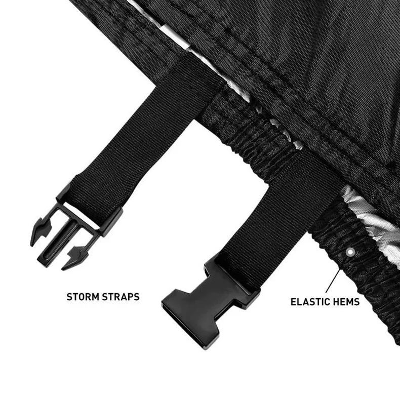 Водонепроницаемый чехол для мотоцикла и велосипеда из ткани Оксфорд 210D 600D