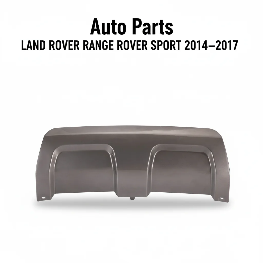 LR045173-B/LR059946-B Thickening Wear Resistance Rear Bumper Center Cover Gloss Grey for LAND ROVER RANGE ROVER SPORT 2014-2017