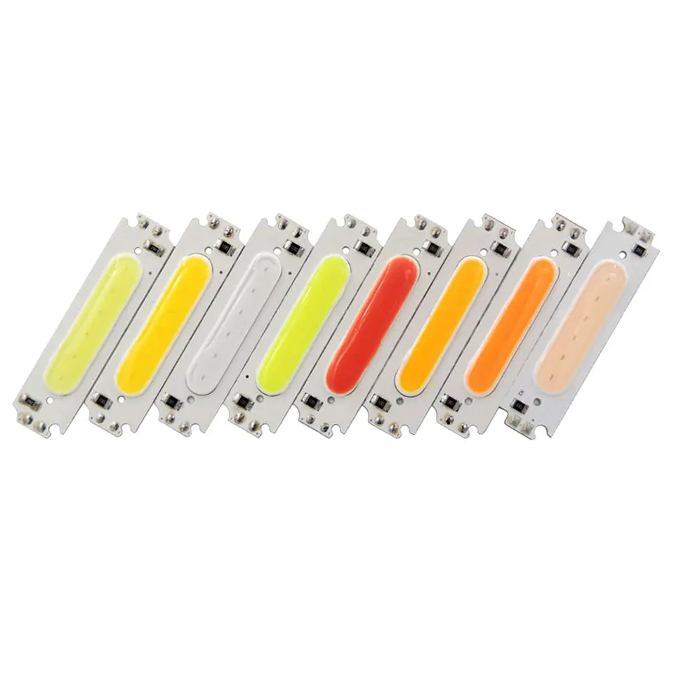 60x15mm LED Light Strip COB DC3-4V 2W for Bicycle Lights