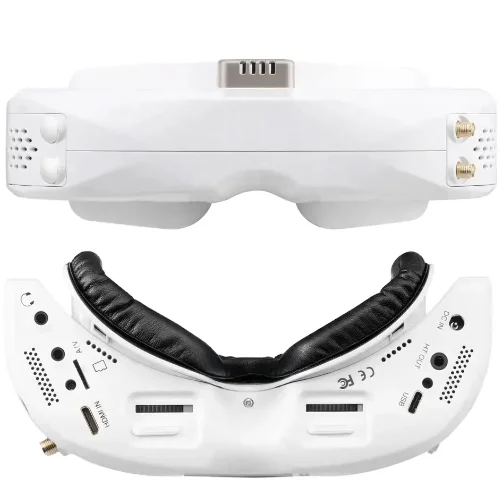 HD 1080 Head-Mounted Goggles X Auto Selecting Display FPV Video Headset Bulit-in Battery DVR