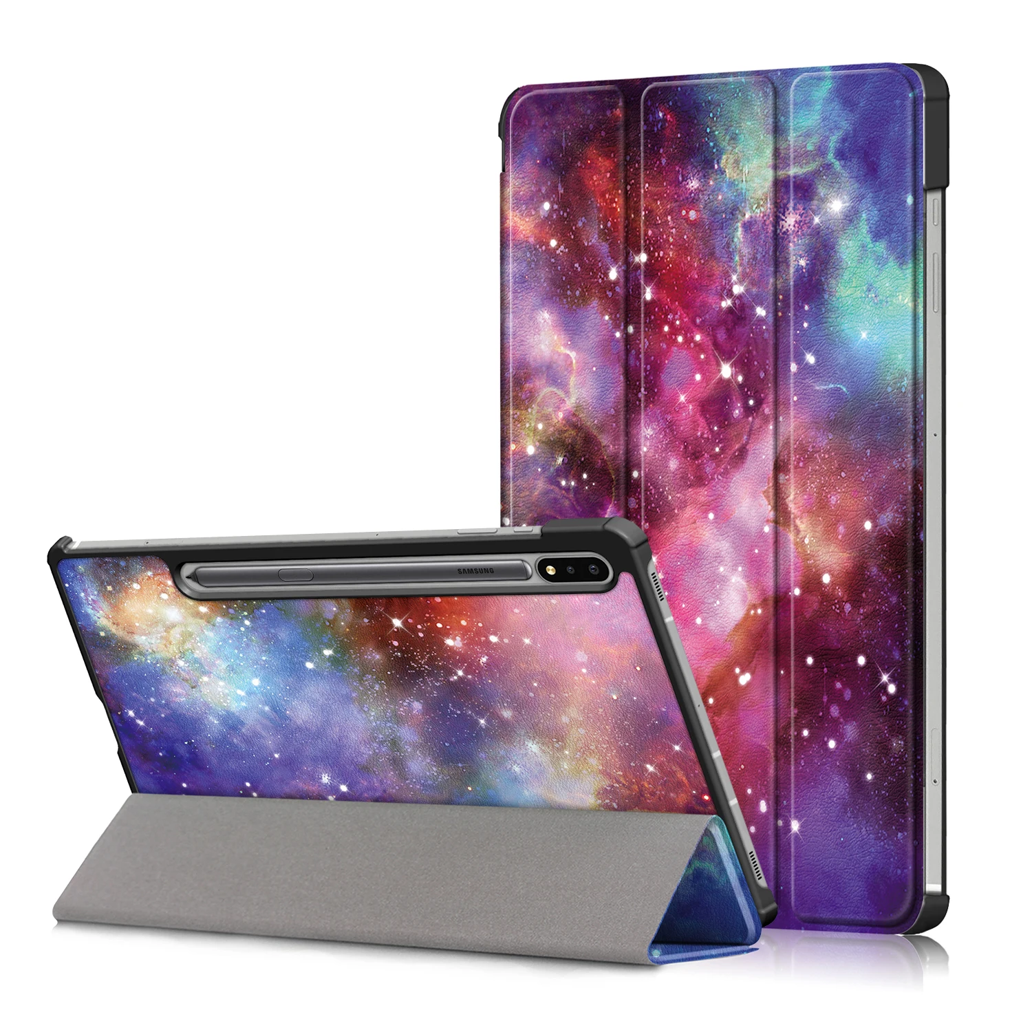 Wholesale pattern tablet cover case for samsung galaxy tab S7 plus