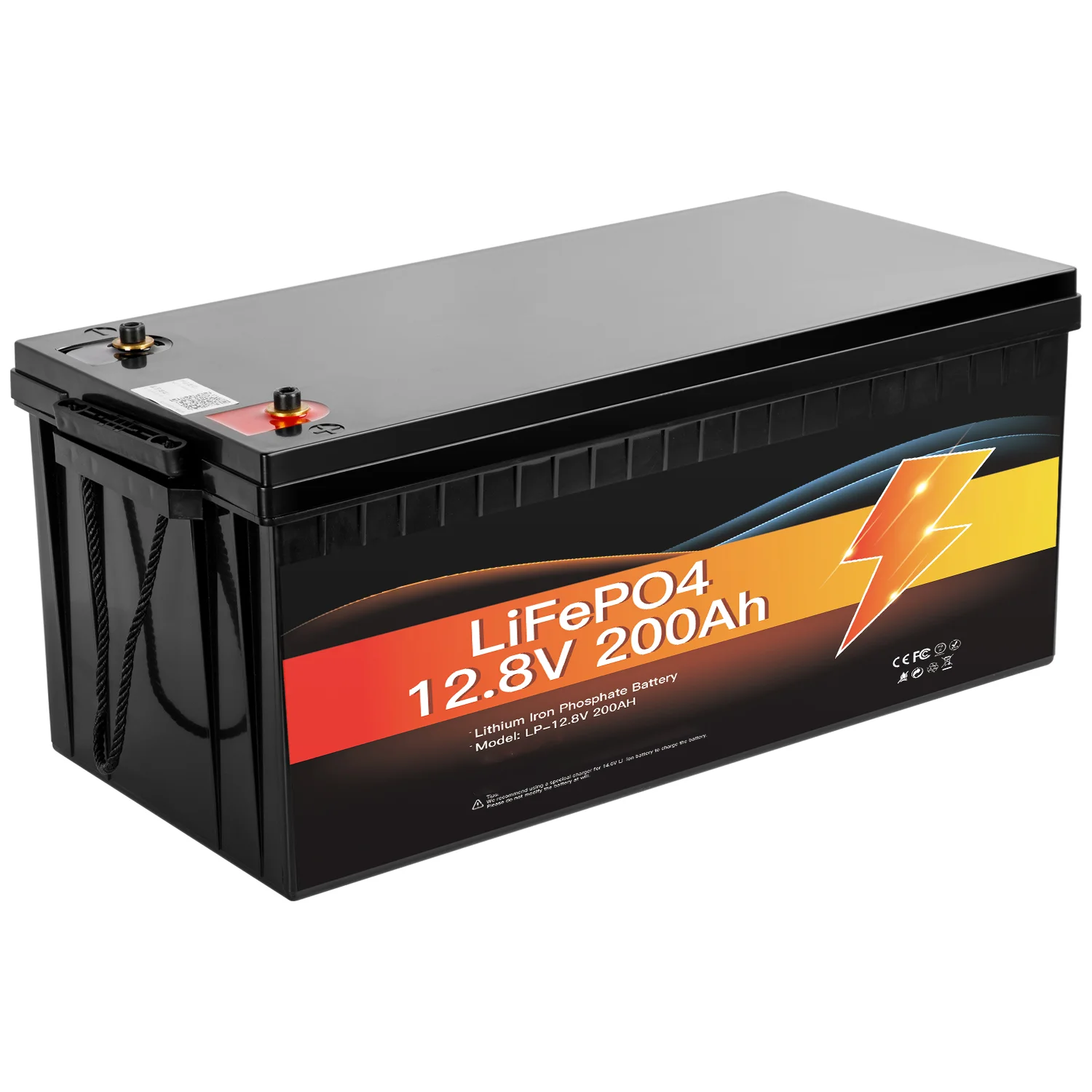 Avepower 200aH litiumbatteripaket 12V LiFePO4 solcellsbatteri för solenergilagringssystem