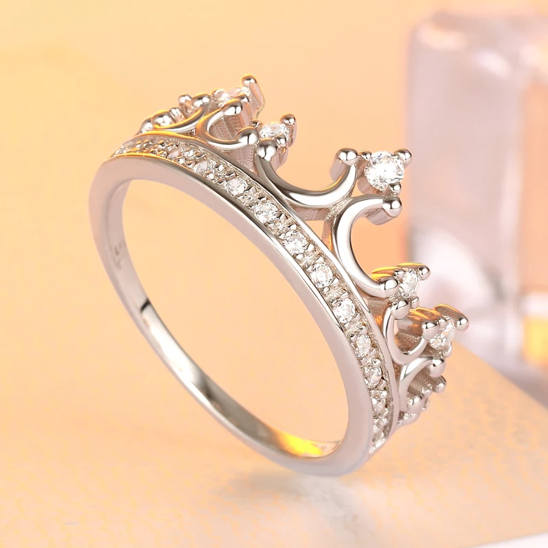 Wholesale Price 925 Sterling Silver Jewelry Ring CZ Diamond Engagement Wedding 925 Silver Rings for Women
