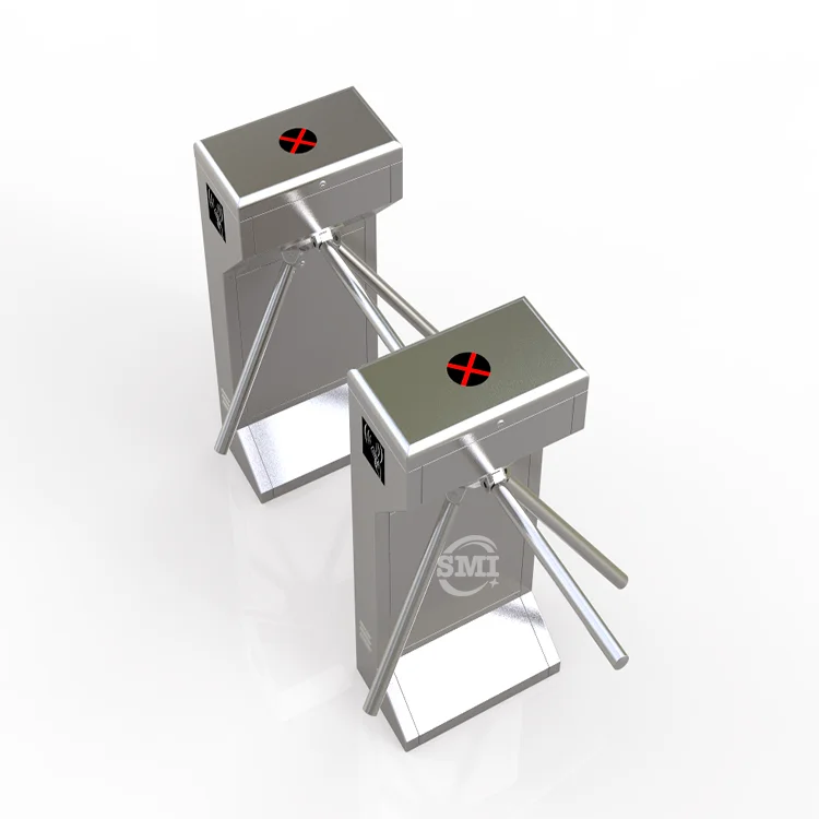 Mini Tripod Turnstile with Coin Acceptor Vertical Tripod Turnstile Bus Access Control Product