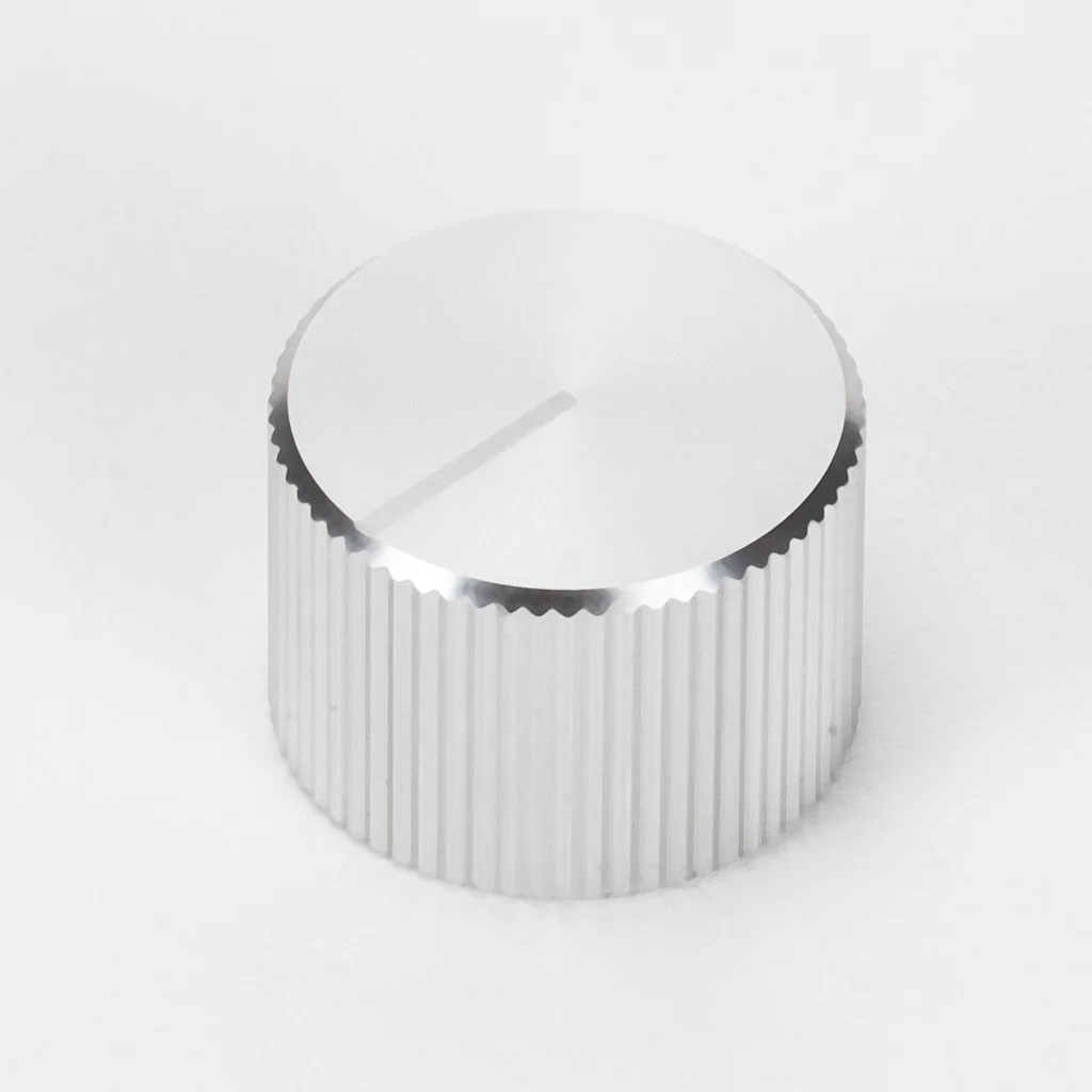 thumbnail image 2 of Custom CNC Knurled Audio Volume Control Knobs - 0.6mm Aluminum... 2 of 12