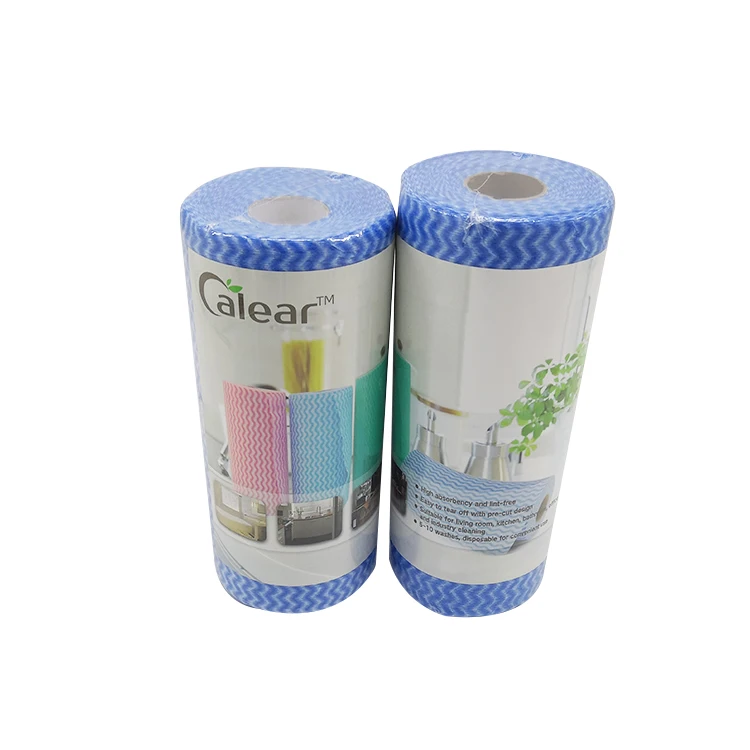 Kitchen 1pcs Disposable Nonwoven Can Be Cut Cloth Washing Cloth