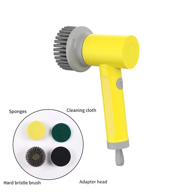 Buy Wholesale China Multi-use Best Cordless Cleaning Brush ,high-rotation  Handheld Clean Spin Scrubber House Grill Brush & Best Cordless Cleaning  Brush at USD 30