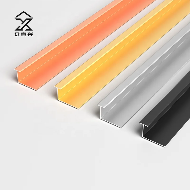 Factory Price Corners Tile Trim Aluminium Edge Floor Aluminium Tile Edge Trim