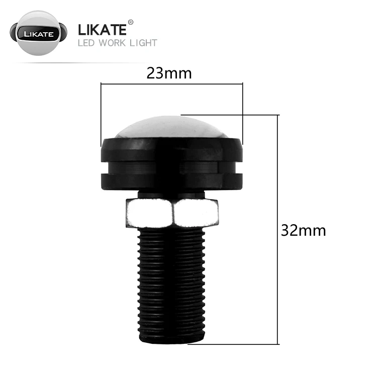 Universal Waterproof Backup Reverse Bulb Daytime Running Lights DC 12v 23mm Car Light LED Eagle Eye