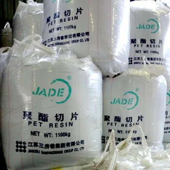 Engineering WK801Jade PET plastic Granule  Bottle Grade PET VI 0.8`0.82 0.84 0.86 0.87 pet Chips