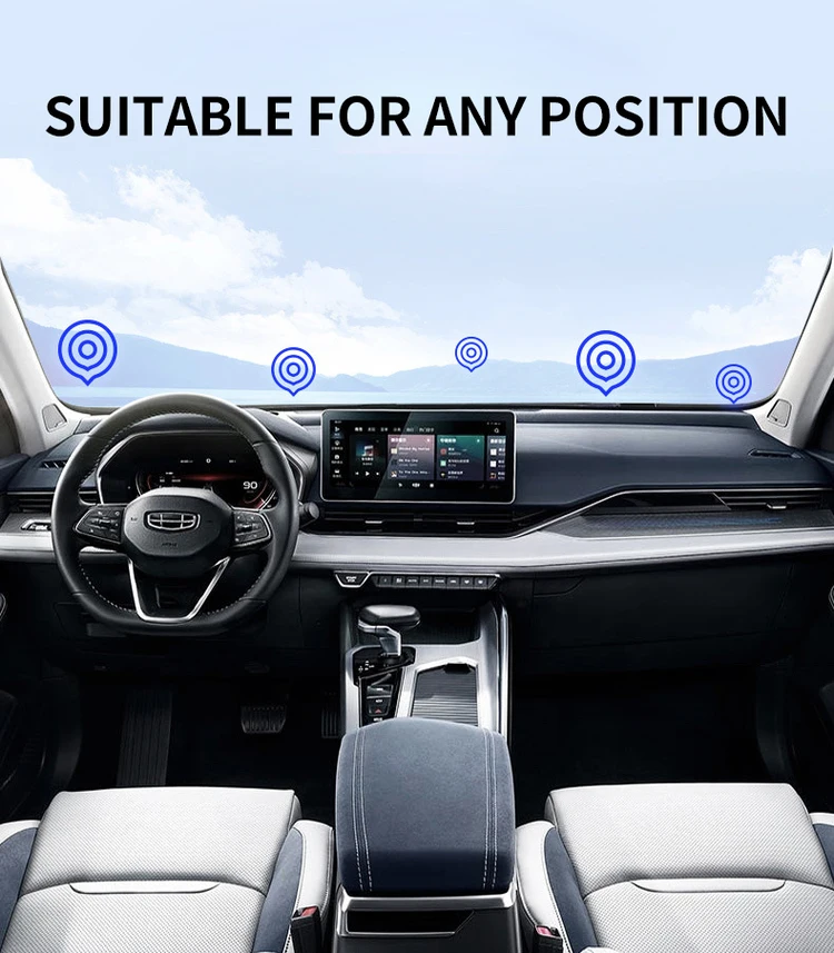 360 Rotation Zinc Aluminum Metal Dashboard Air Vent Phone