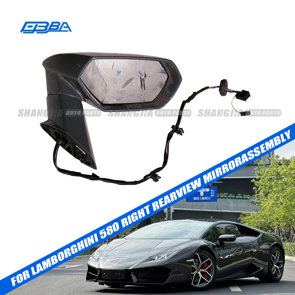 OEM 4T0857388 Direct Replacement Maintenance Critical Spare Of A Car Outterior Rearview Mirror For Lamborghini LP580