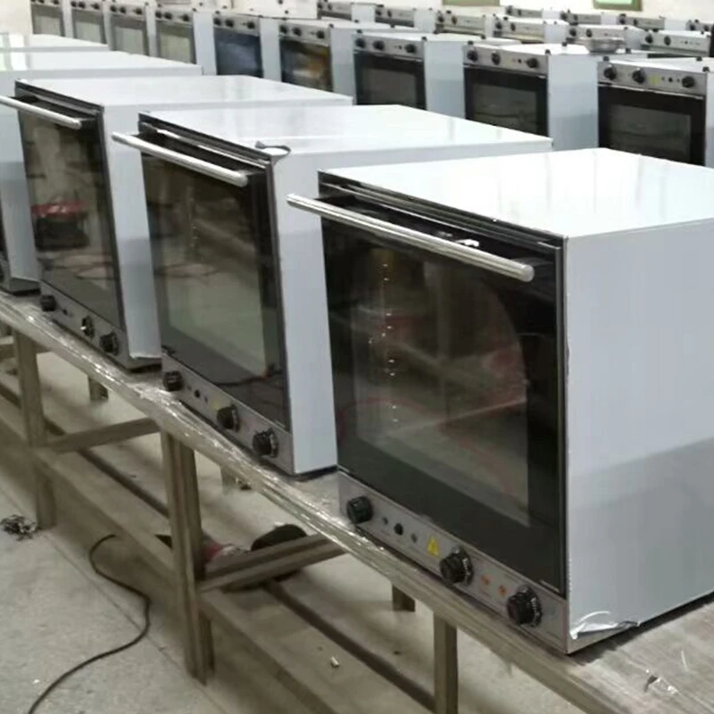 4 Trays 2/3 GN 30℃~300℃ Commercial Electric Combi Oven Steamer NC