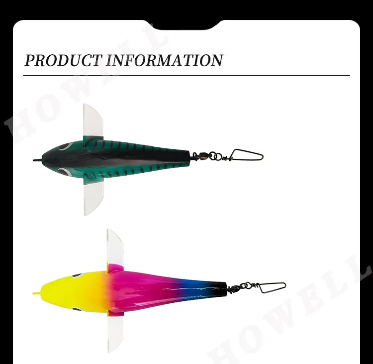 Oem Wood Teaser Bird Trolling Lure 7" 10" 13" Wooden Airplane Trolls