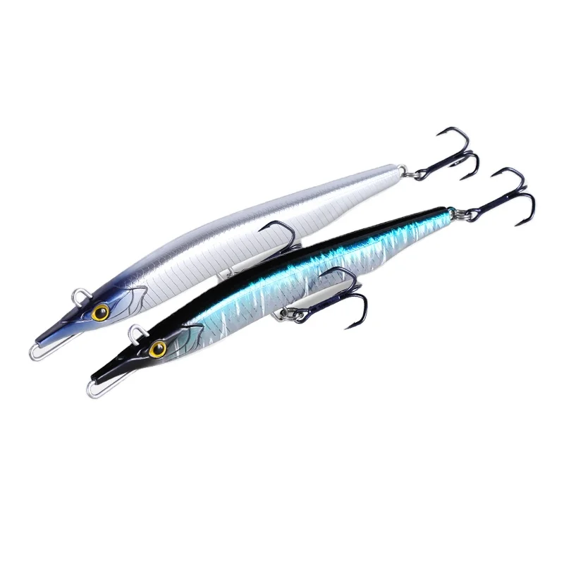 Blue fish Carpenter Wood Floating Popper Stickbait Fishing Lure for Medium  And Heavy Popping for GT, Kingfish, BluefinTuna