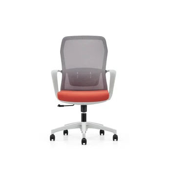 Hot sale Gray PP+GF(30%) Plastic High Quality Office Mesh Chair Lift&Swivel Chair