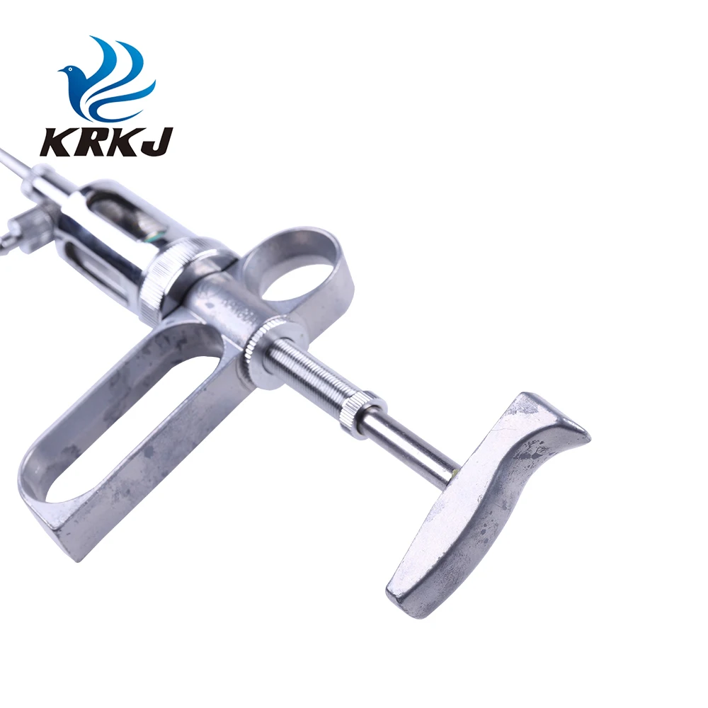 CETTIA KD111 1-10ml Continuous and Adjustable Veterinary Automatic Injection Syringe Gun10ml for Tree