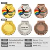 Rainbow Basketball Medal