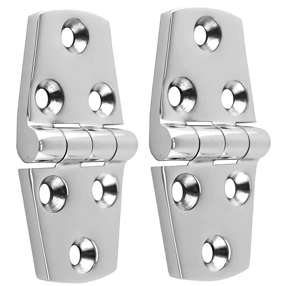 Hatch Butt Hinge Mirror Polished Marine Grade Stainless Steel Heavy Duty Solid Mirror-Like Polished Hinge Door Hinge
