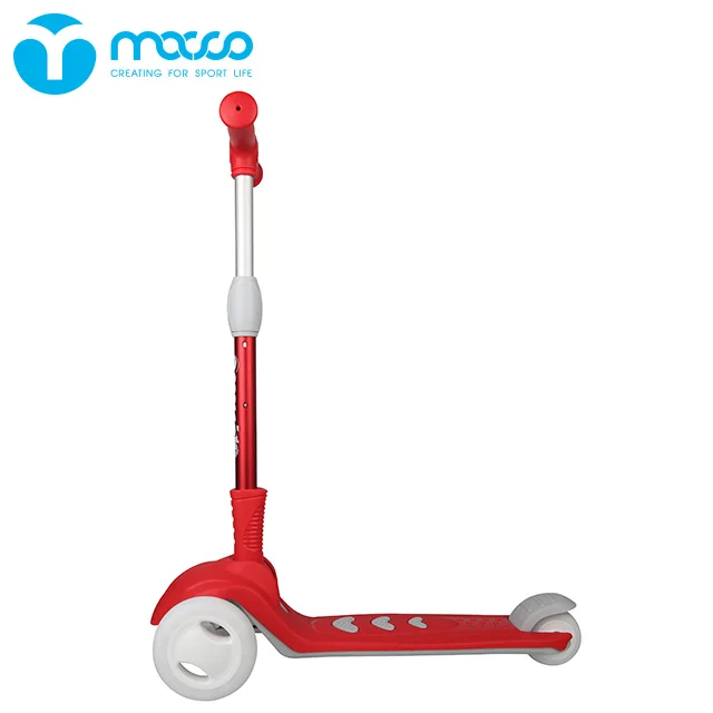 Macco детский пластиковый скутер для детей-мороженое красного