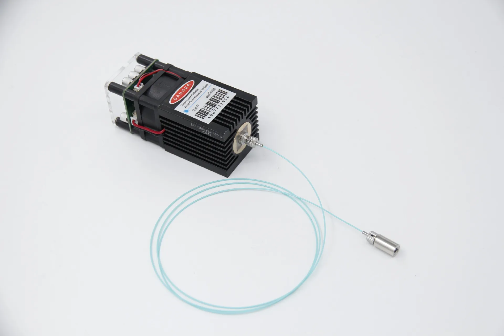 105um 520nm 600mw Green Fiber Coupled Dot Beam Laser Module for Detective
