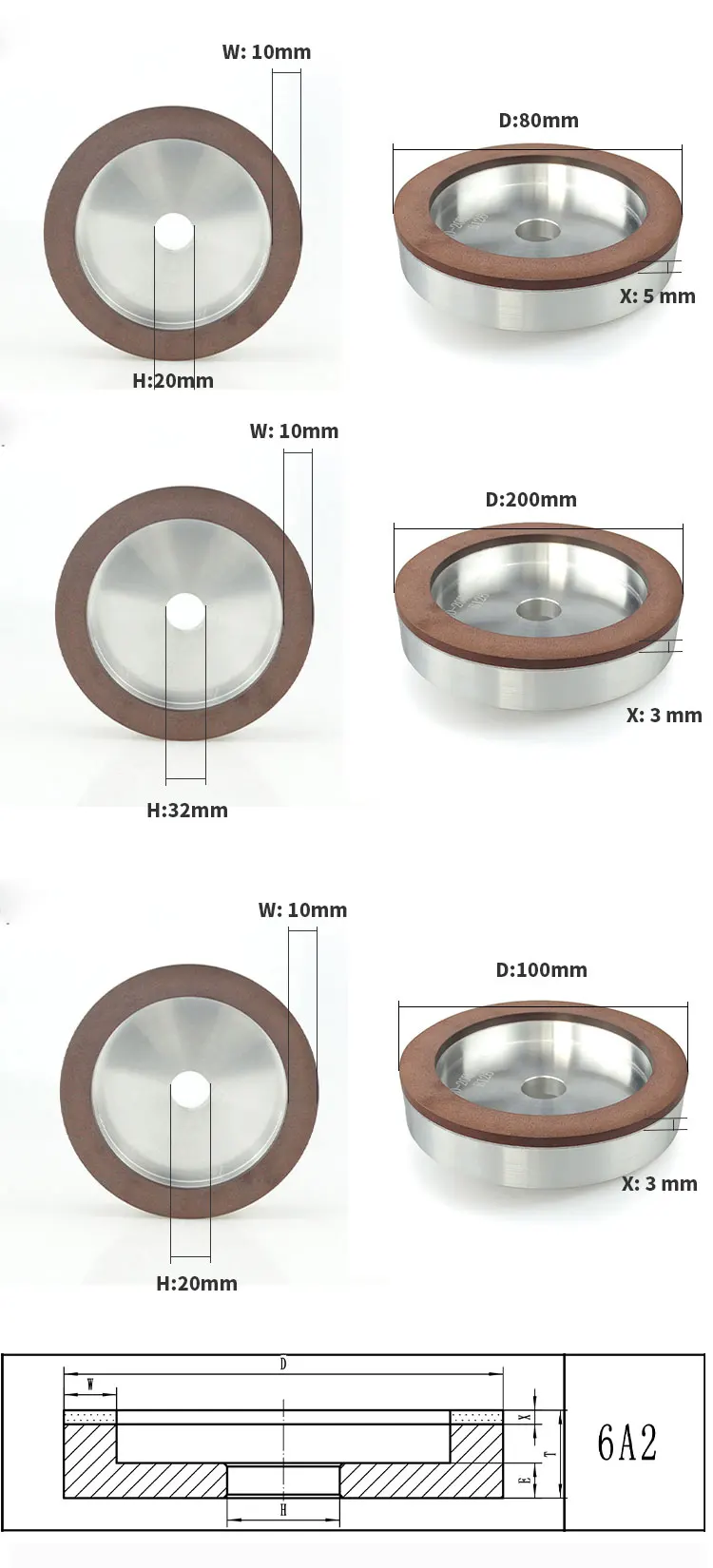 Resin Bond Diamond Grinding Wheel