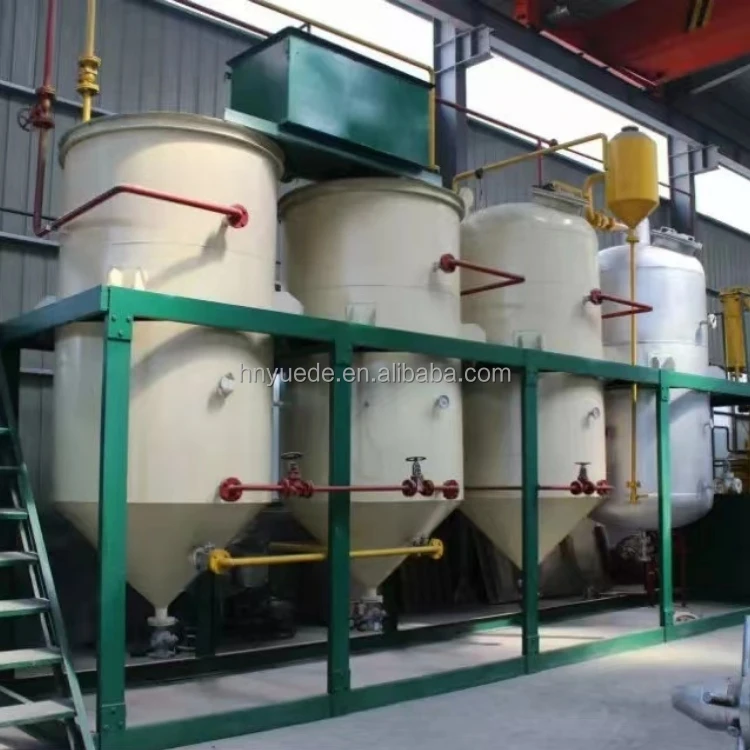 Rbd Palm Oil Refinery Processing Line Small Palm Oil Refining Machine ...