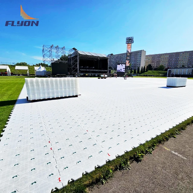 Grass Protection Flooring Tent Flooring Plastic Event Floor for Activity Wedding Performance Renting