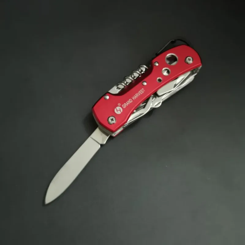 Multi-Functional Swiss 91mm Folding Knife Stainless Steel Multi Tool  Knives Pocket Hunting Outdoor Camping Survival Knife