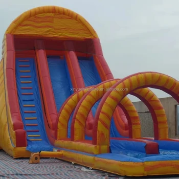 Commercial hot sale giant 18ft 20ft  for adults and kids inflatable custom castle inflatable bounce slide house
