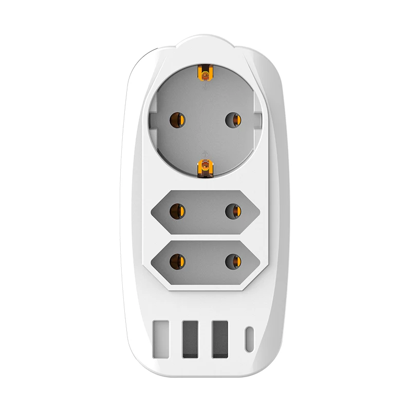 Multifunction Socket Plug Multifunction Eu Socket Outlet Power Strip Multi Plug Extension Socket ...